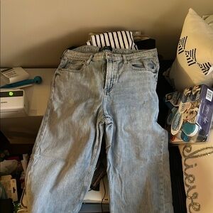 GAP Women's Light Blue Flare Jeans